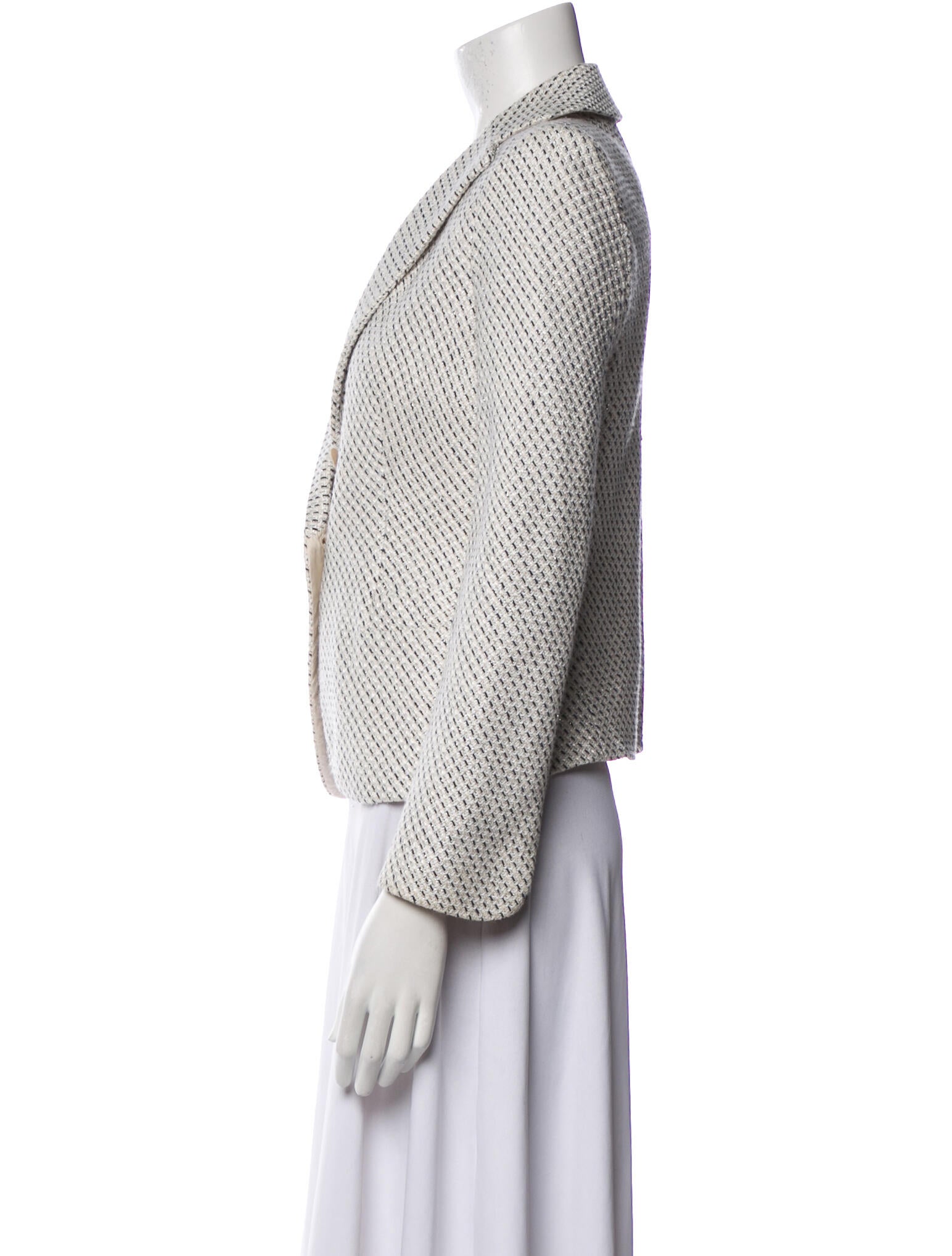 Giorgio Armani Wool Printed Blazer