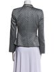 Giorgio Armani Wool Printed Blazer