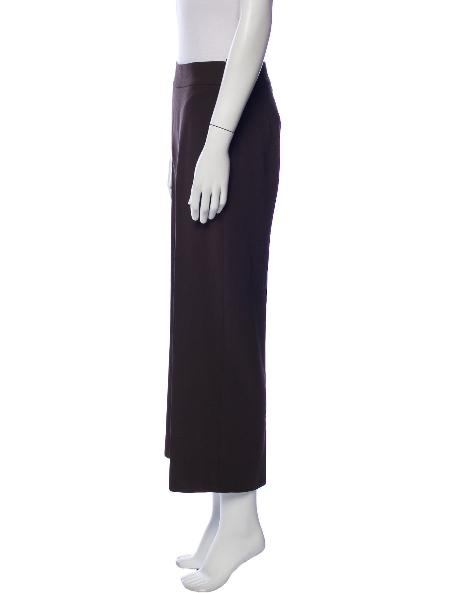 Giorgio Armani Wool Wide Leg Pants