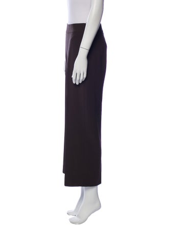 Giorgio Armani Wool Wide Leg Pants