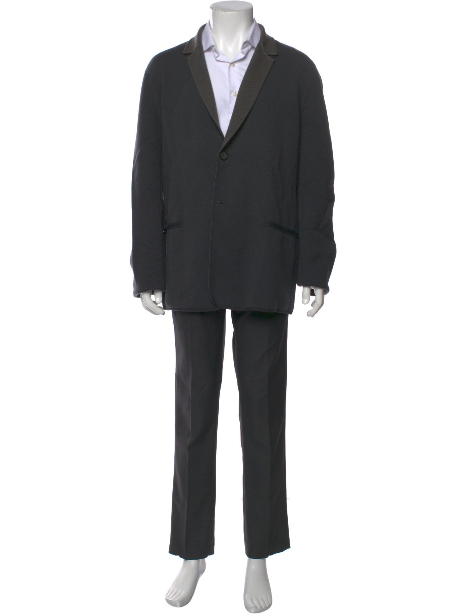 Giorgio Armani V-Neck Long Sleeve Cardigan