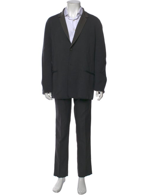 Giorgio Armani V-Neck Long Sleeve Cardigan