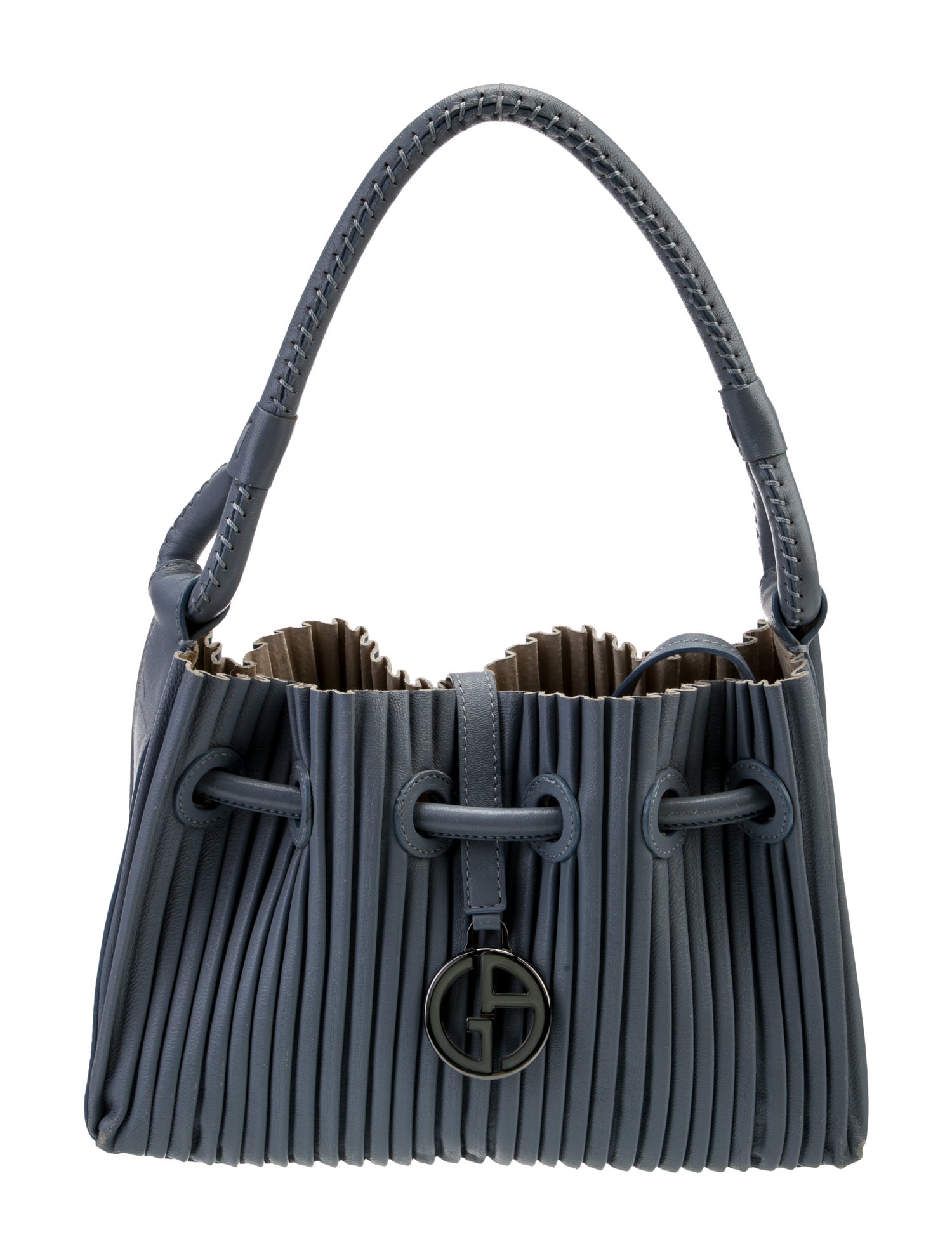 Giorgio Armani Leather Shoulder Bag