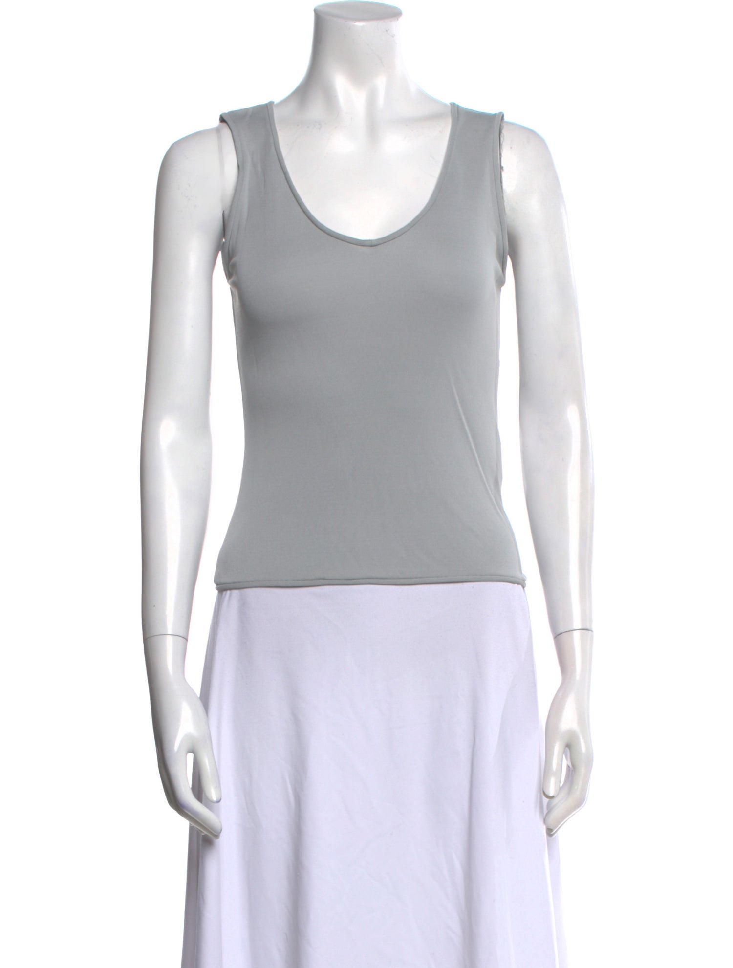 Giorgio Armani Scoop Neck Sleeveless Top