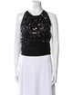 Giorgio Armani Printed Halterneck Crop Top