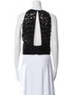 Giorgio Armani Printed Halterneck Crop Top