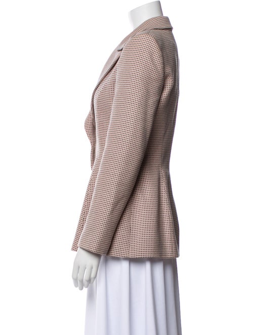 Giorgio Armani Wool Printed Blazer