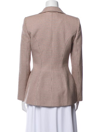 Giorgio Armani Wool Printed Blazer