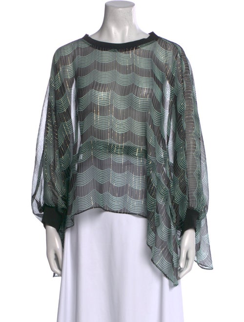 Giorgio Armani Silk Printed Blouse