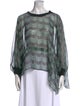 Giorgio Armani Silk Printed Blouse