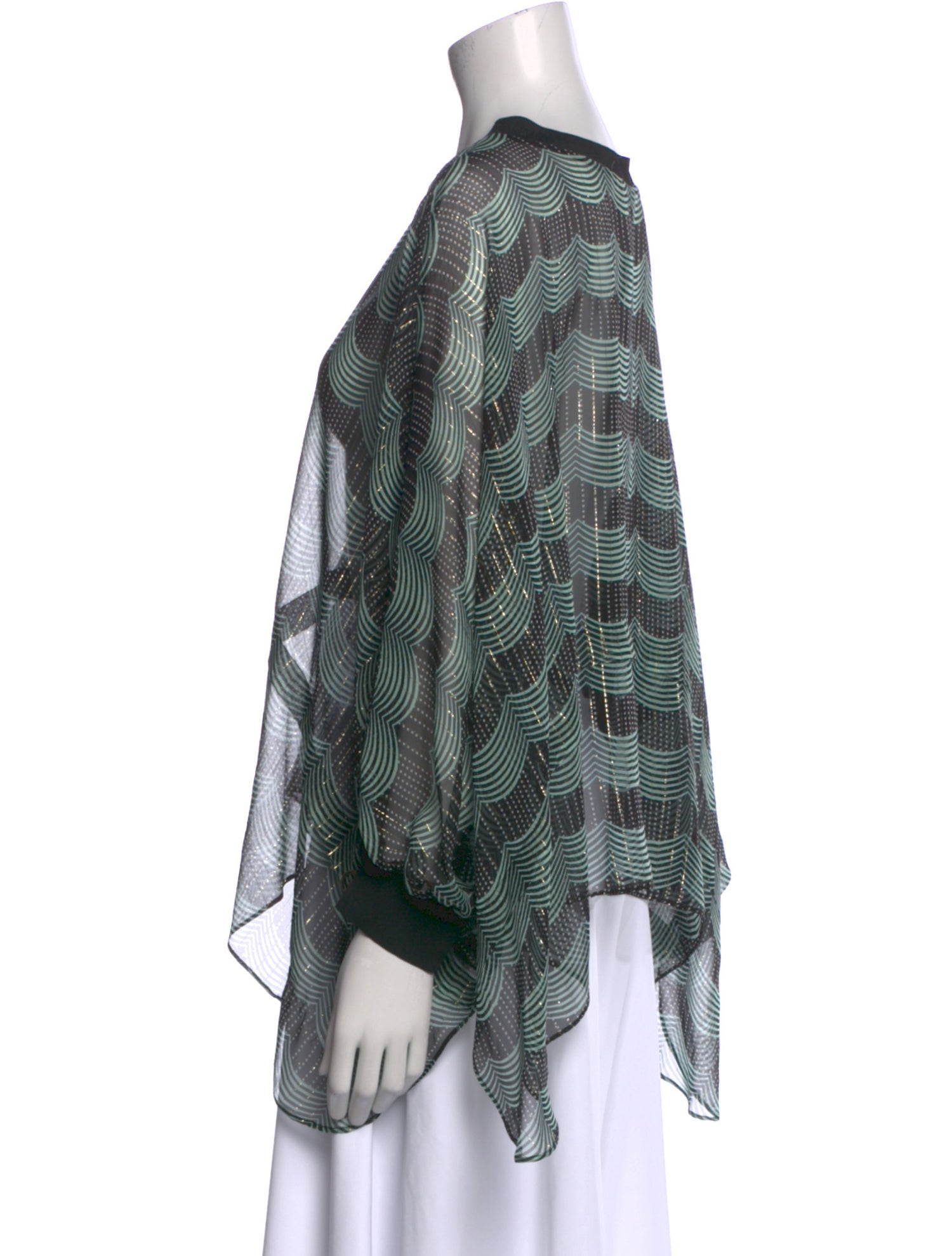 Giorgio Armani Silk Printed Blouse