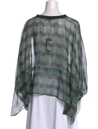 Giorgio Armani Silk Printed Blouse