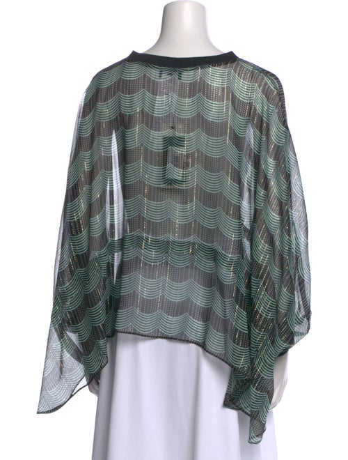 Giorgio Armani Silk Printed Blouse