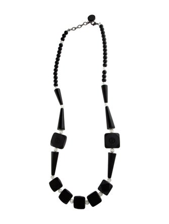 Giorgio Armani Beaded Long Necklace