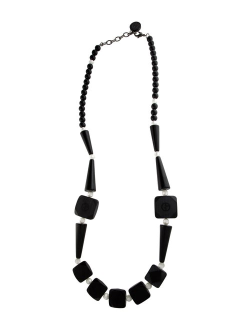 Giorgio Armani Beaded Long Necklace