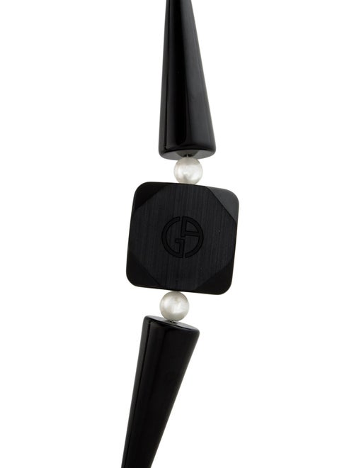 Giorgio Armani Beaded Long Necklace