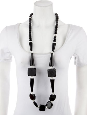 Giorgio Armani Beaded Long Necklace