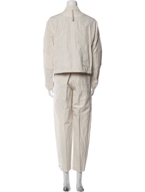 Giorgio Armani Linen Striped Pant Set