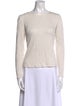Giorgio Armani Bateau Neckline Long Sleeve Top