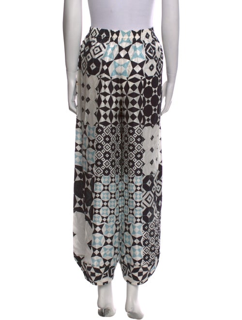 Giorgio Armani Printed Wide Leg Pants