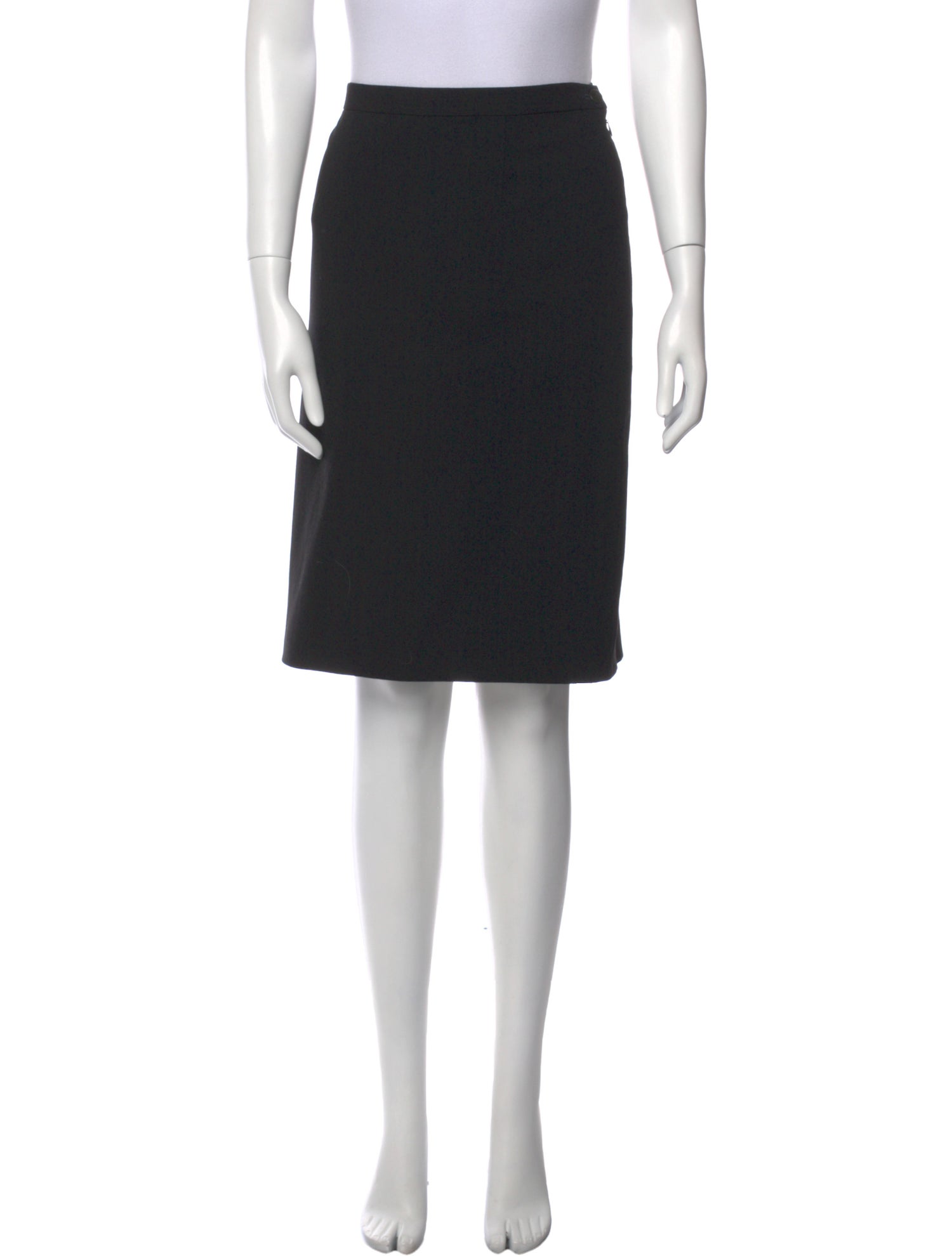 Giorgio Armani Wool Knee-Length Skirt