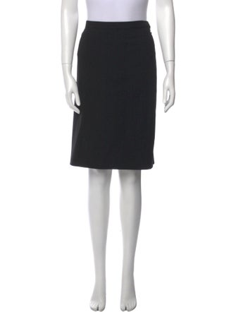 Giorgio Armani Wool Knee-Length Skirt
