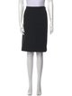 Giorgio Armani Wool Knee-Length Skirt