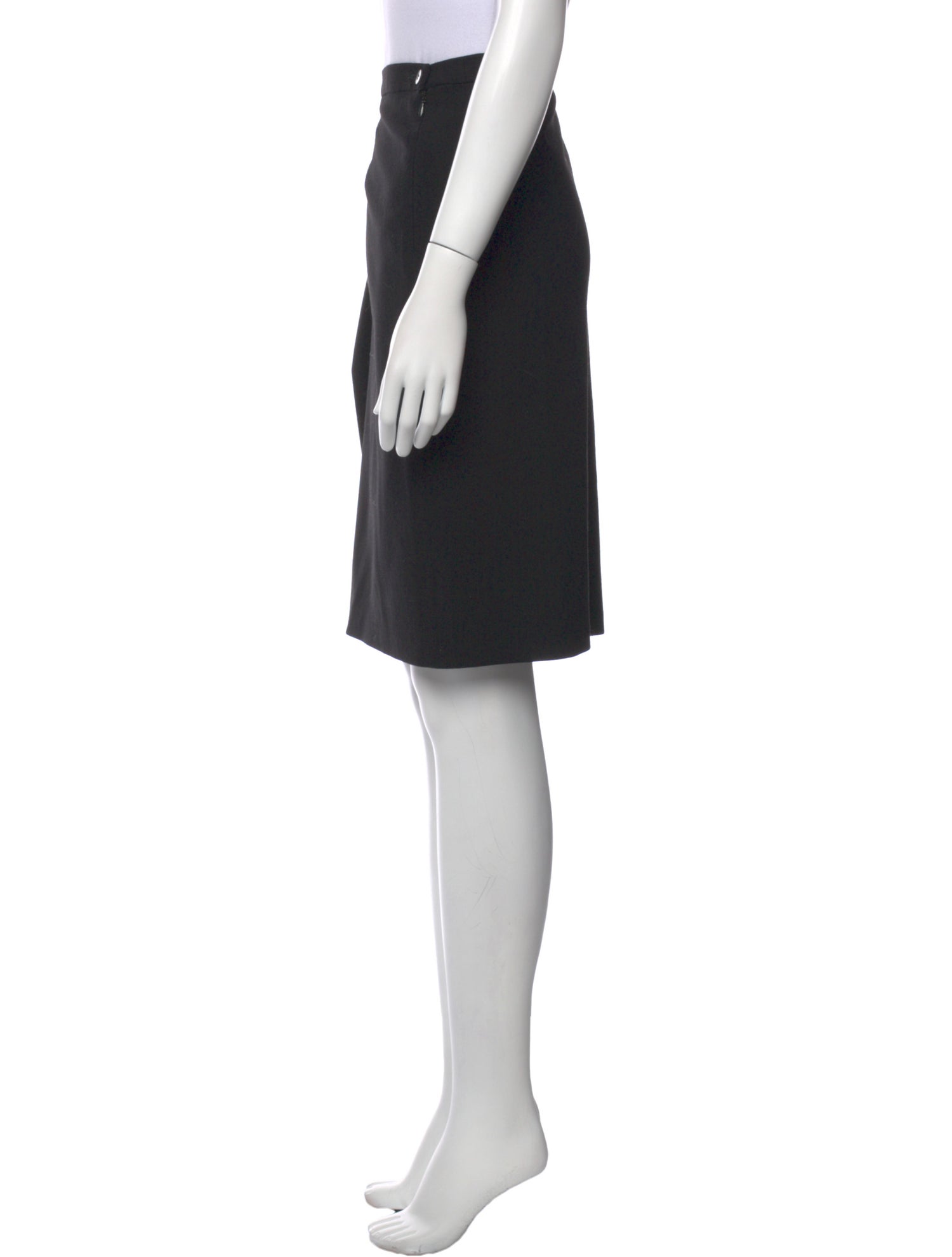 Giorgio Armani Wool Knee-Length Skirt
