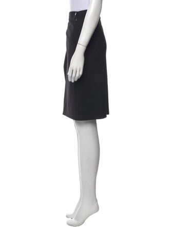 Giorgio Armani Wool Knee-Length Skirt