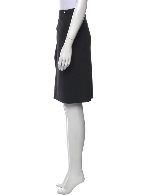 Giorgio Armani Wool Knee-Length Skirt
