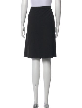 Giorgio Armani Wool Knee-Length Skirt