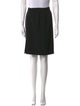 Giorgio Armani Virgin Wool Knee-Length Skirt