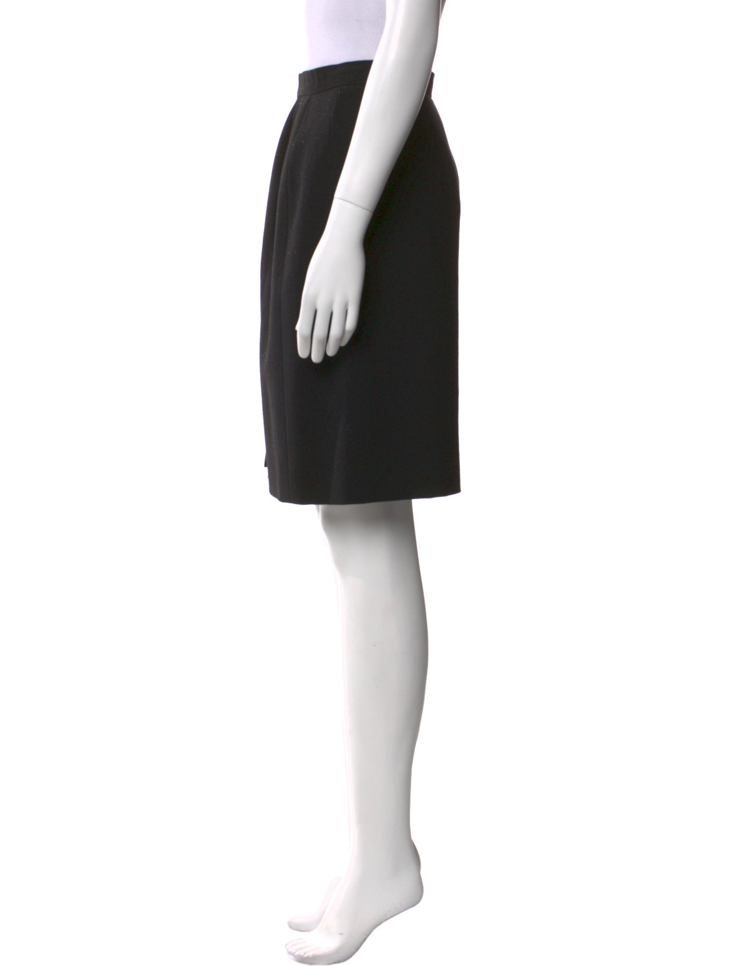 Giorgio Armani Virgin Wool Knee-Length Skirt