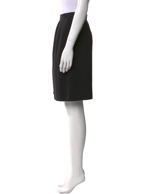 Giorgio Armani Virgin Wool Knee-Length Skirt