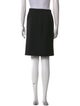 Giorgio Armani Virgin Wool Knee-Length Skirt