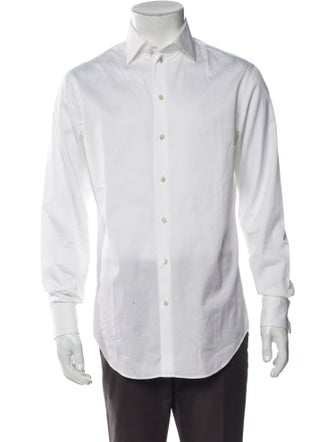 Giorgio Armani Long Sleeve Tuxedo Shirt