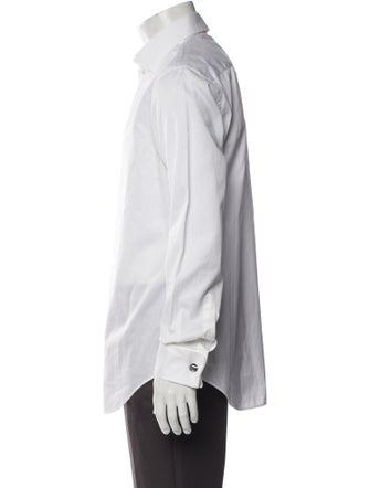 Giorgio Armani Long Sleeve Tuxedo Shirt