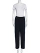 Giorgio Armani Wool Ruffle Embellishment Pantsuit