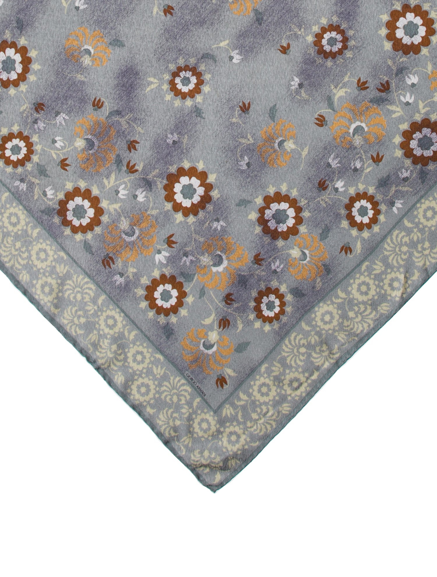 Giorgio Armani Silk Printed Scarf