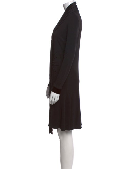 Giorgio Armani V-Neck Knee-Length Dress
