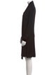 Giorgio Armani V-Neck Knee-Length Dress