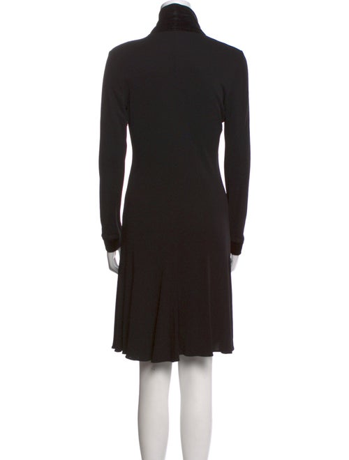 Giorgio Armani V-Neck Knee-Length Dress