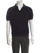 Giorgio Armani Crew Neck Short Sleeve Polo Shirt