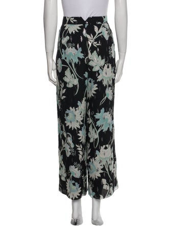 Giorgio Armani Silk Wide Leg Pants