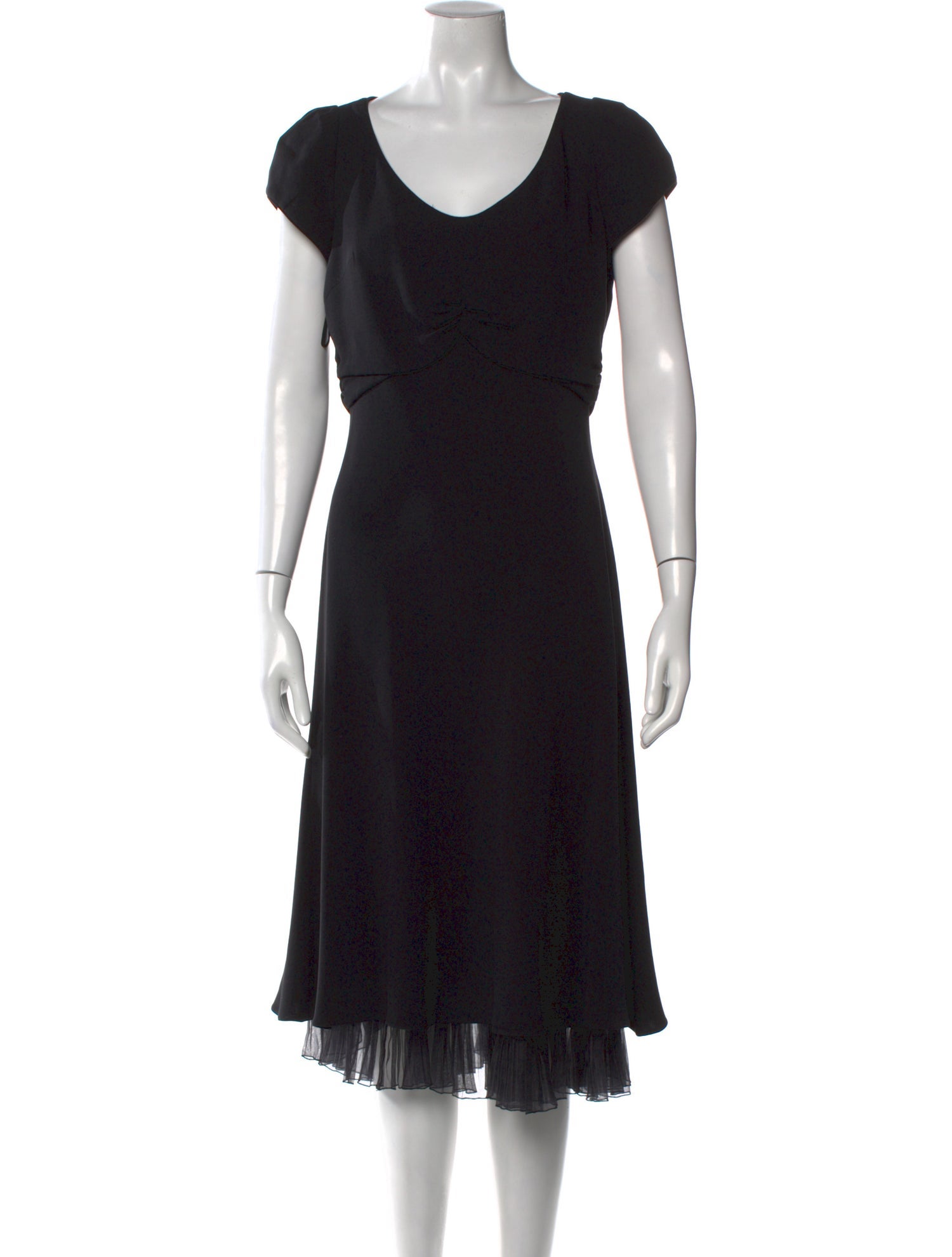 Giorgio Armani Silk Midi Length Dress