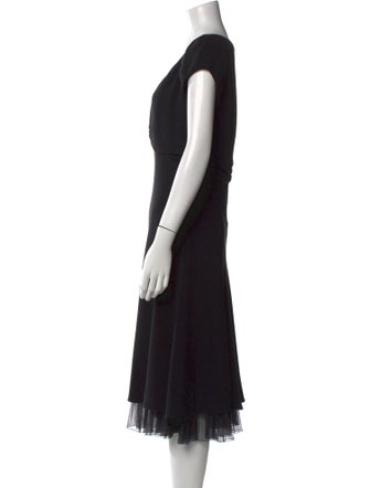 Giorgio Armani Silk Midi Length Dress