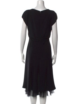 Giorgio Armani Silk Midi Length Dress