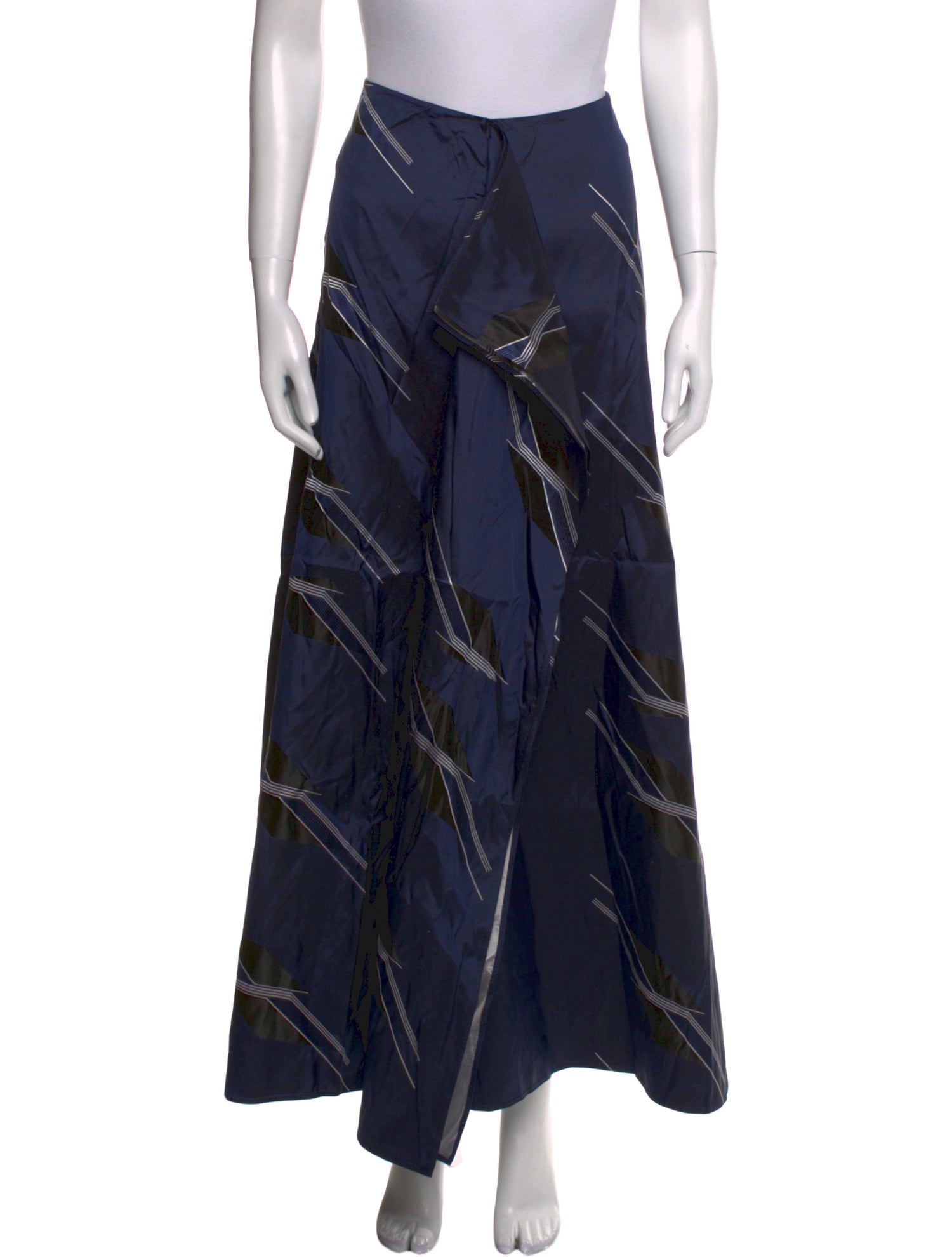 Giorgio Armani Silk Midi Length Skirt