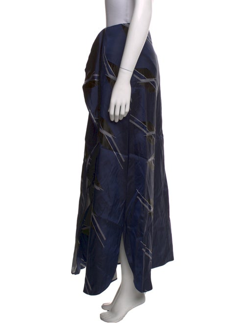 Giorgio Armani Silk Midi Length Skirt