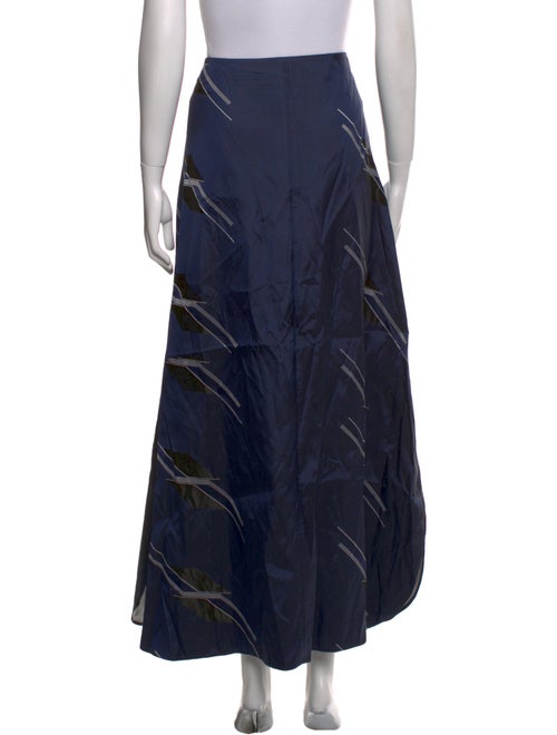 Giorgio Armani Silk Midi Length Skirt